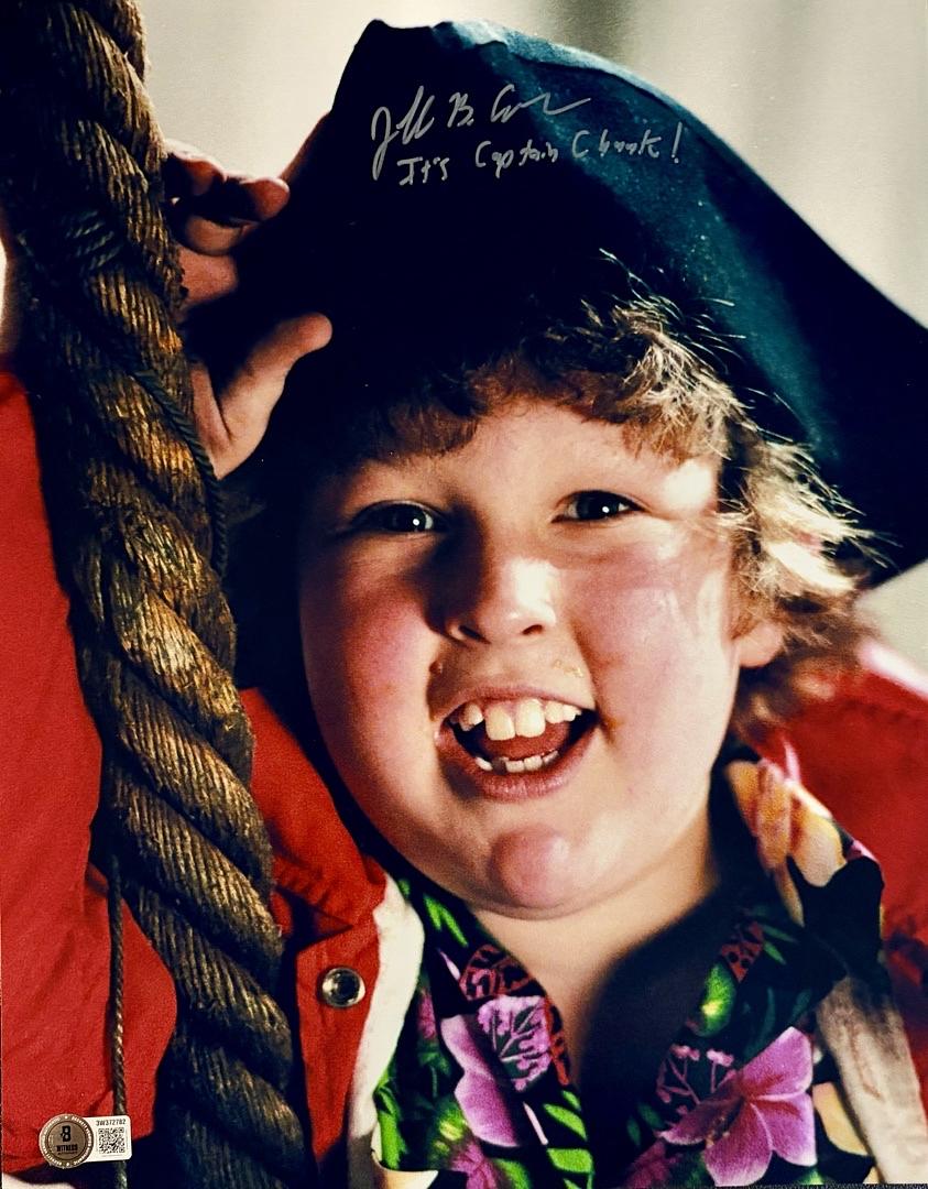 Jeff Cohen signed 11x14 w/inscription (The Goonies) *RARE* - Beckett COA